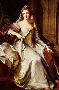 Jjean-Marc nattier Madame Henriette de France as a Vestal Virgin France oil painting artist